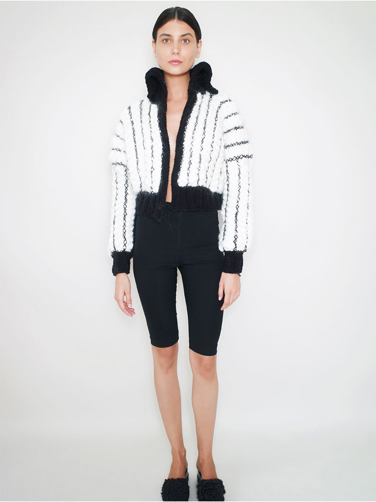 Hand Braided Bomber 