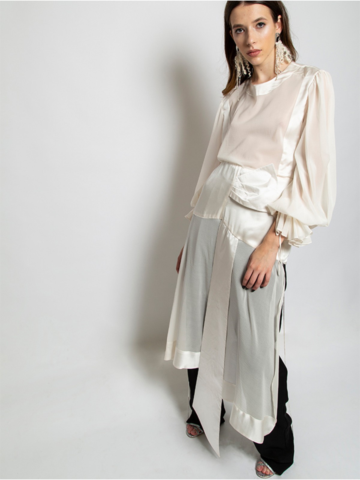Asymmetric Shirt Dress