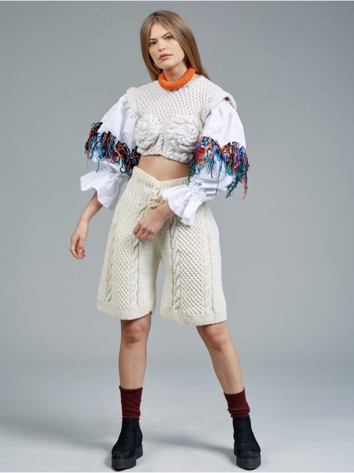 Knitted Romanian Blouse I