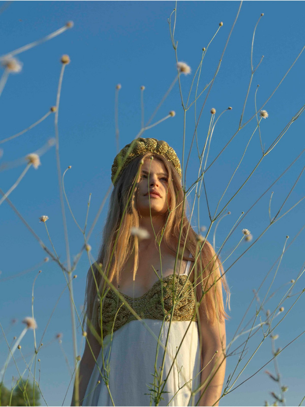 Gold Headpiece